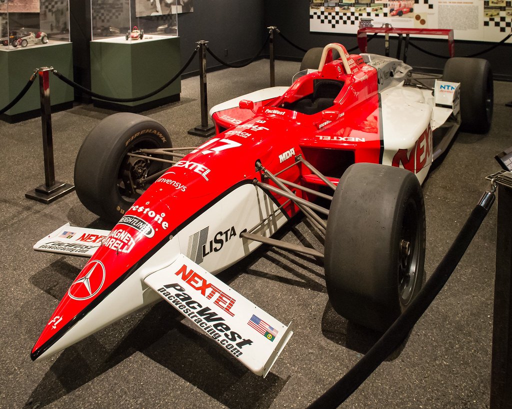 Open-wheel race car