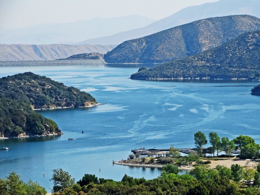 A California reservoir