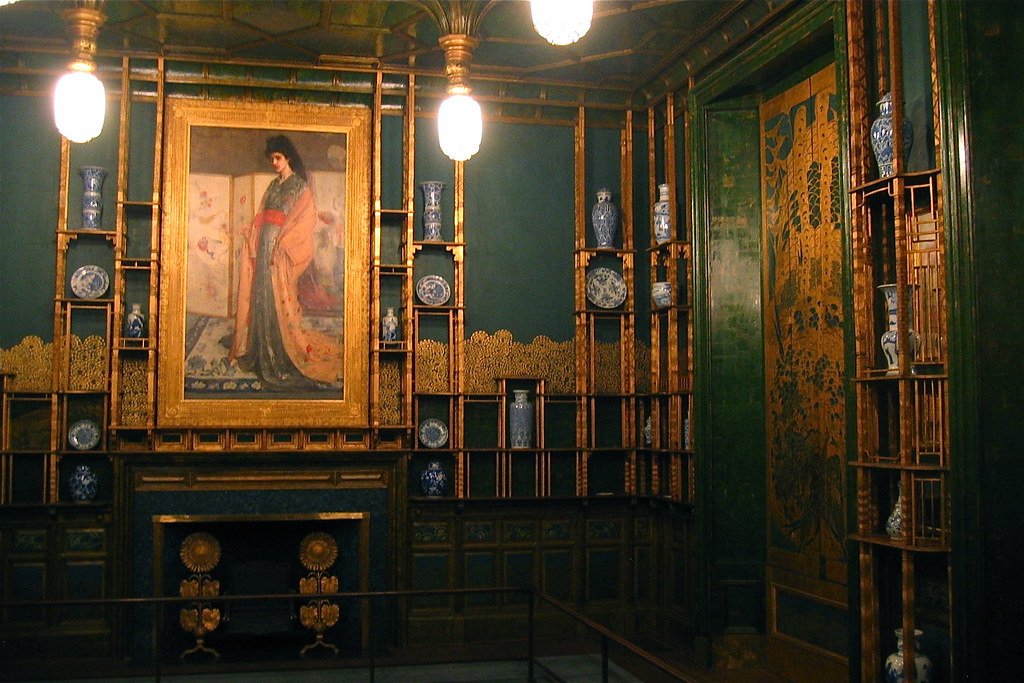 Inside a Carmel art gallery