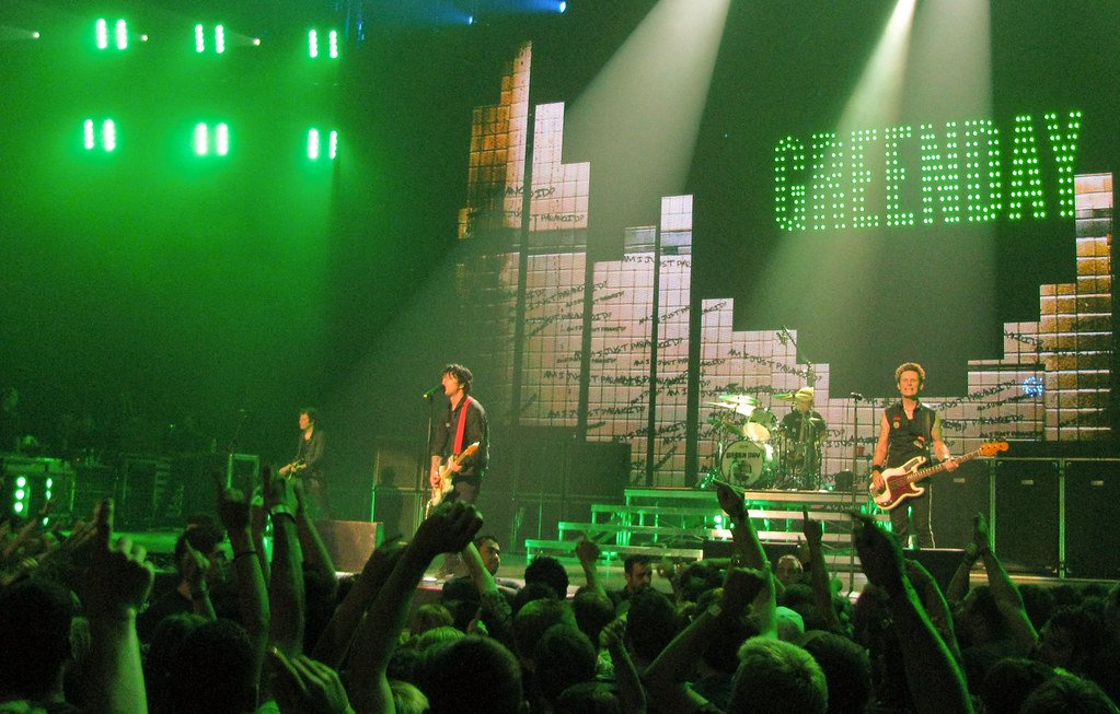 A live music performance