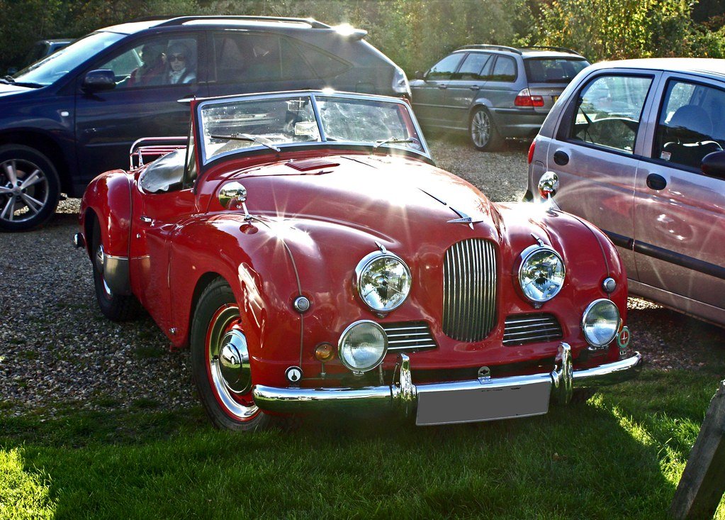 A classic car detail